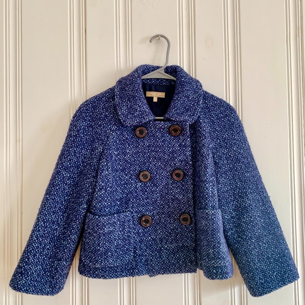 Michael Kors Collection Cropped Tweet Jacket